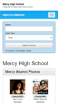 Mobile Screenshot of mercyhighschool.org